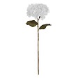 ATMOSPHERA - Tige d'hortensia artificiel blanc H83cm - vignette