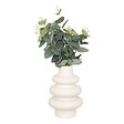 ATMOSPHERA - Composition eucalyptus avec vase "Suza" H37cm - vignette