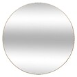 ATMOSPHERA - Miroir "Alice" en bois & métal D110cm doré - vignette