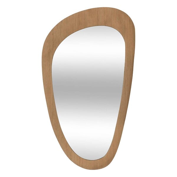 ATMOSPHERA - Miroir organique "Sophie" 70x40cm marron - large