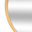 ATMOSPHERA - Miroir rond Kim bois D55cm - vignette