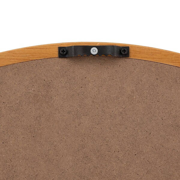 ATMOSPHERA - Miroir rond Kim bois D55cm - large