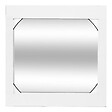 ATMOSPHERA - Miroir "Alice" en bois & métal D110cm noir - vignette