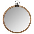 ATMOSPHERA - Miroir "Gousset" bois D74cm - vignette