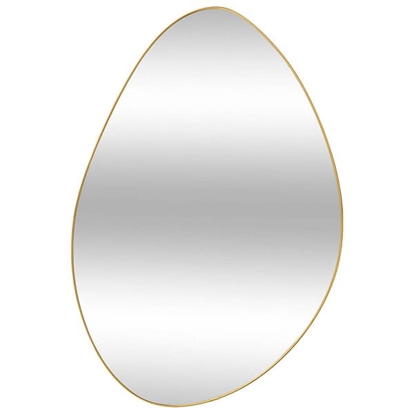 ATMOSPHERA - Miroir organique Roman doré 60x40cm - large