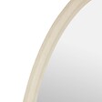 ATMOSPHERA - Miroir mural Calypso gris perle 96x66cm - vignette