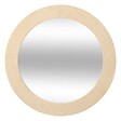 ATMOSPHERA - Miroir mural Anaya beige D78cm - vignette