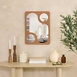 ATMOSPHERA - Miroir Austin 37,5x50cm rose - vignette