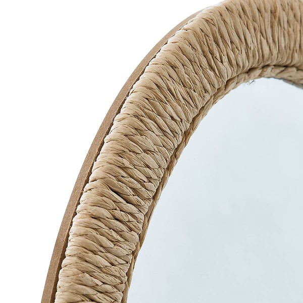 ATMOSPHERA - Miroir Tilia 31x40cm organique corde - large