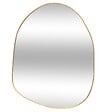 ATMOSPHERA - Miroir "Roman" en bois H39cm doré - vignette
