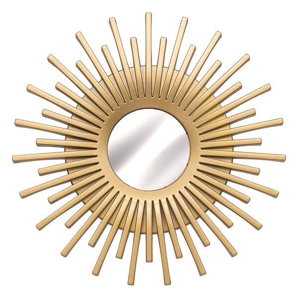 ATMOSPHERA - Lot de 3 miroirs "Amed" D25cm or - large