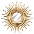 ATMOSPHERA - Lot de 3 miroirs "Amed" D25cm or - vignette