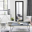 ATMOSPHERA - Miroir "Mae" 72 - 4x195 - 6 cm - Blanc - vignette