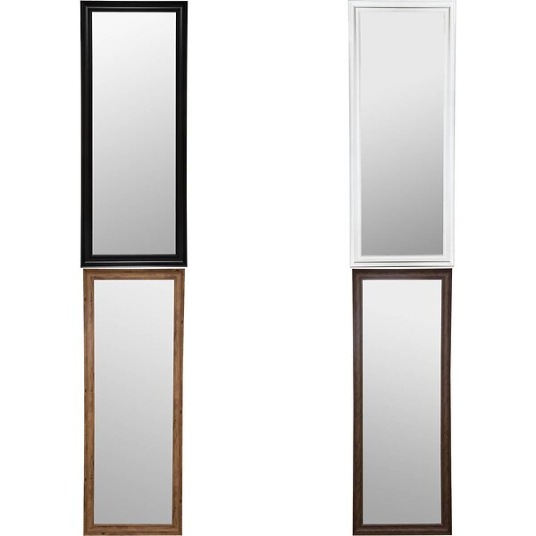 ATMOSPHERA - Miroir "Mae" 72 - 4x195 - 6 cm - Blanc - large