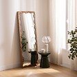ATMOSPHERA - Miroir mural Tinny marron 165x61cm - vignette