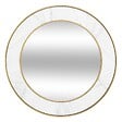ATMOSPHERA - Miroir "Alisha" blanc D74cm - vignette