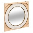 ATMOSPHERA - Miroir "Alisha" blanc D74cm - vignette