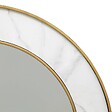 ATMOSPHERA - Miroir "Alisha" blanc D74cm - vignette