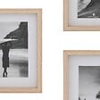 ATMOSPHERA - Lot de 5 cadres photos Erin bois - vignette