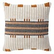 ATMOSPHERA - Coussin "Jangwa" jacquard lin 40x40cm - vignette