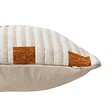 ATMOSPHERA - Coussin "Jangwa" jacquard lin 40x40cm - vignette