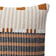 ATMOSPHERA - Coussin "Jangwa" jacquard lin 40x40cm - vignette