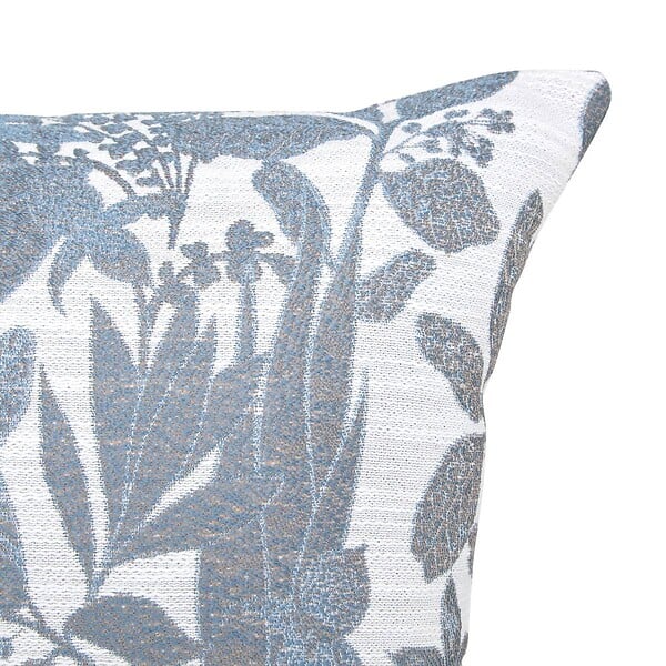 ATMOSPHERA - Coussin Samara 40x40cm bleu orage - large