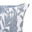 ATMOSPHERA - Coussin Samara 40x40cm bleu orage - vignette