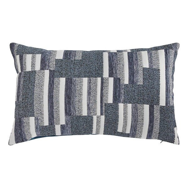 ATMOSPHERA - Coussin Calix bleu encre 50x30cm - large