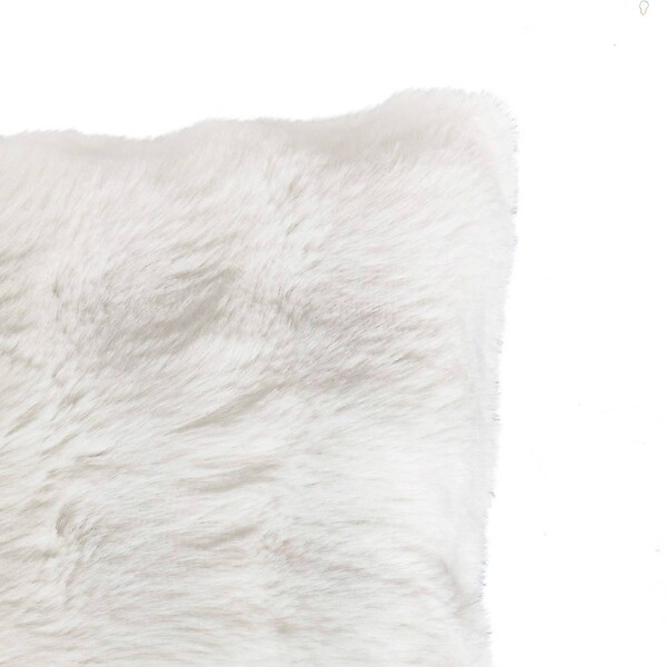 ATMOSPHERA - Coussin Zephy blanc 45x45cm - large