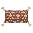 ATMOSPHERA - Housse de coussin Sienna 30x50cm terracotta - vignette