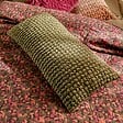 ATMOSPHERA - Coussin Bellissima vert Kaki 75x35cm - vignette
