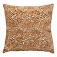 ATMOSPHERA - Housse de coussin Jeni chenille marron 40x40cm - vignette