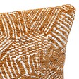 ATMOSPHERA - Housse de coussin Jeni chenille marron 40x40cm - vignette