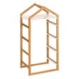 ATMOSPHERA - Meuble de rangement 4 étagères Bako blanc 43x94,5cm - vignette