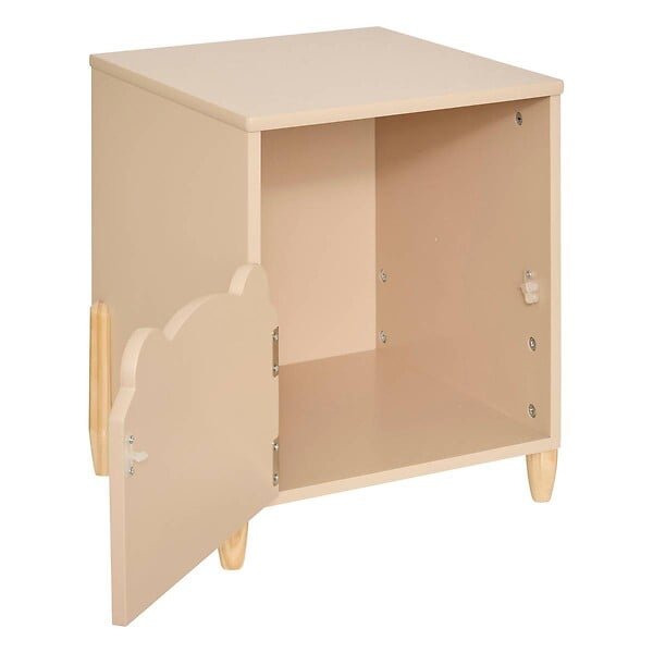 ATMOSPHERA - Table de chevet enfant Douceur beige 35,5x40cm - large