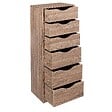 5 FIVE SIMPLY SMART - Caisson 6 tiroirs effet bois naturel - vignette