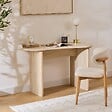 ATMOSPHERA - Bureau Anaya beige L120xp60xH75,5cm - vignette
