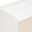 ATMOSPHERA - Meuble de Rangement Enfant Bouli 2 portes 2 Cases Beige 69,5x30x71 cm - vignette