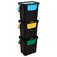 5 FIVE SIMPLY SMART - Lot de 3 poubelles de tri 24L - vignette