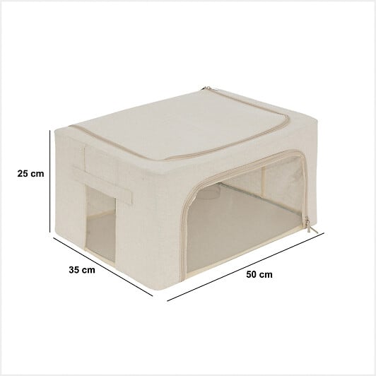 5 FIVE SIMPLY SMART - Housse de rangement "Groomy" double ouverture 50x35cm - large