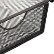 5 FIVE SIMPLY SMART - Etagère suspendue avec tiroir coulissant Spacy noir - vignette