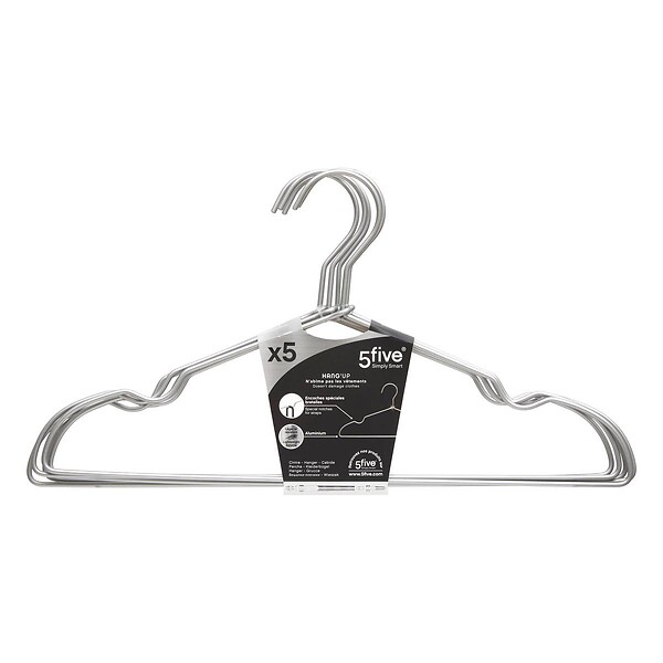 5 FIVE SIMPLY SMART - Lot de 5 cintres Hang' Up - large