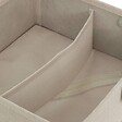 5 FIVE SIMPLY SMART - Rangement tiroir "Groomy" 2 compartiments beige 24x10,2cm - vignette