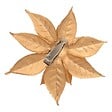 FEERIC LIGHTS & CHRISTMAS - SDN PLAST FLEUR X5 DORE 8CM - vignette