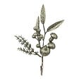 FEERIC LIGHTS & CHRISTMAS - SDN BOUQT POMME  VERT 24CM - vignette