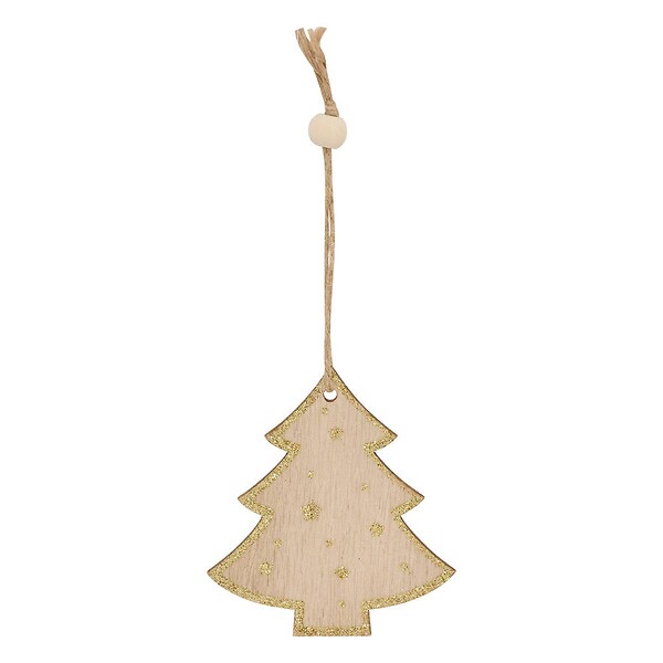 FEERIC LIGHTS & CHRISTMAS - SDN SET BOIS 12PCS FORME 4ASS - large