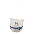 FEERIC LIGHTS & CHRISTMAS - BDN PAPIER OURS BLANC 65MM - vignette