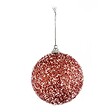 FEERIC LIGHTS & CHRISTMAS - Boule floquée 8cm assorti - vignette
