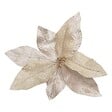 FEERIC LIGHTS & CHRISTMAS - Sujet poinsettia bout pailleté 23cm - vignette